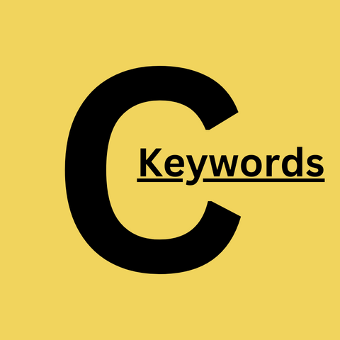 Keywords in C Language